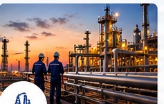 Oil and gas industrial facility